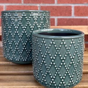 Pot -Emerald Lattice